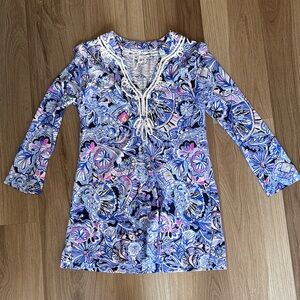 Lilly Pulitzer Vibrant Patterned Tunic Top